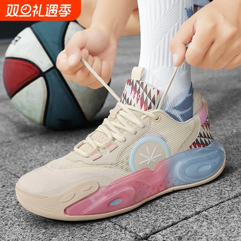 全城12代篮球鞋青少年学生儿童实战球鞋男女减震耐磨运动篮球鞋男