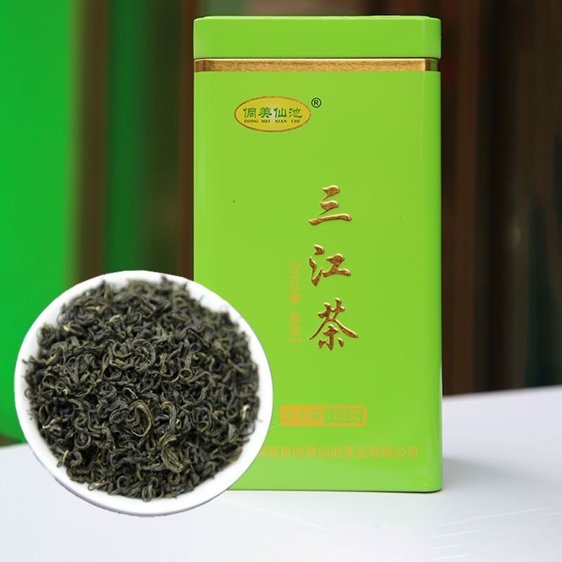 侗美仙池三江茶云雾茶叶125g