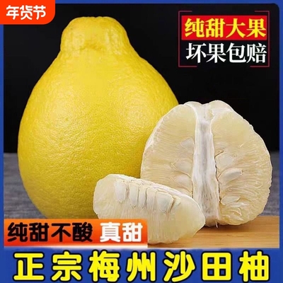 梅州沙田柚甜蜜润心，四季佳品