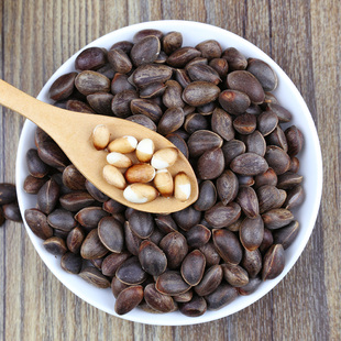 4斤大颗粒云南新鲜生松子 25年新货野生落水湿松子黑松子原味薄皮