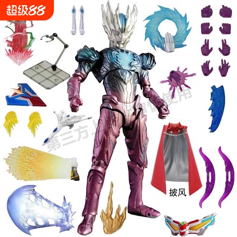 男孩玩具特利迦特曼可动人偶声光公仔手办礼物2025新款形态装甲