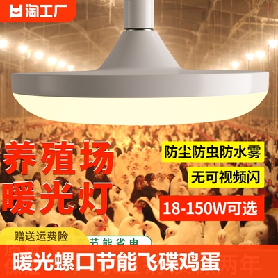 暖光灯泡led灯节能养殖场专用