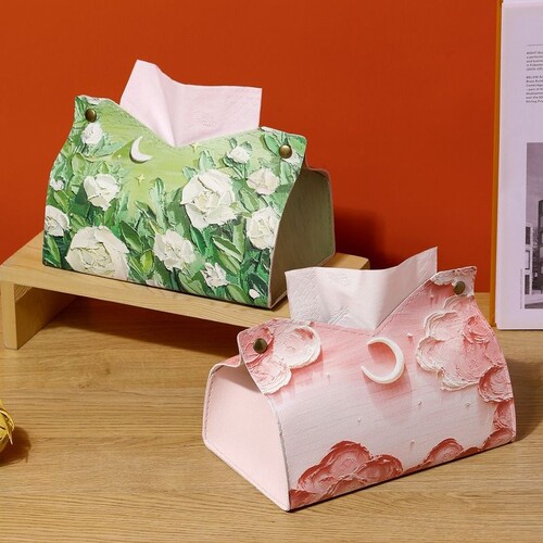 QIGER甄选客厅餐厅车载纸巾盒