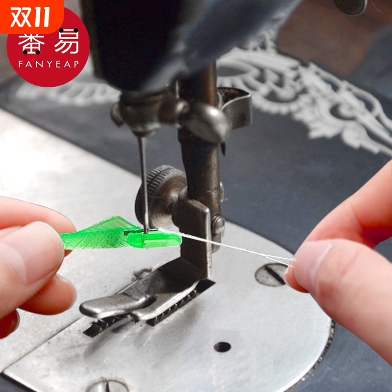 穿针器BA1sn0-缝纫机穿针用引线工具家用穿线引线器穿缝纫线用