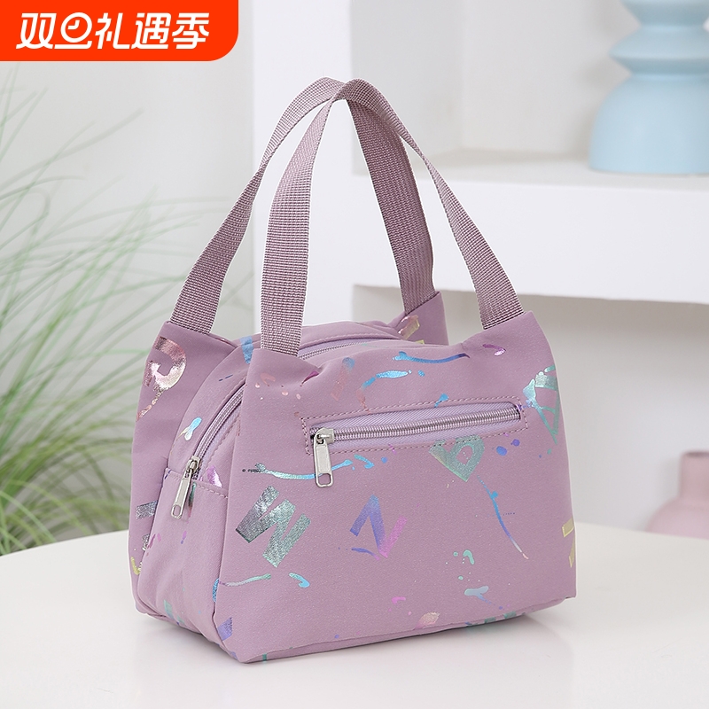 日韩新款帆布包妈咪小布包手拎包女手提小包零钱手机袋便当包女包