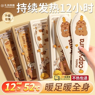 发热鞋 垫女自发热自加热可行走男暖足贴暖脚底暖宝宝脚冷