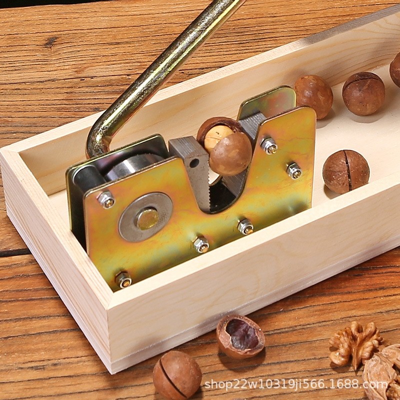 夏威夷果开口器新鲜澳洲坚果胡桃开壳器生坚果夹破壳机坚果工具