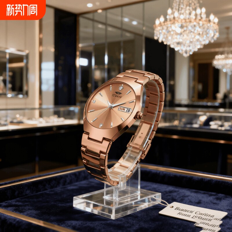 全自动名牌手表男士非机械表学生潮流镂空全自动十大防水男款正品