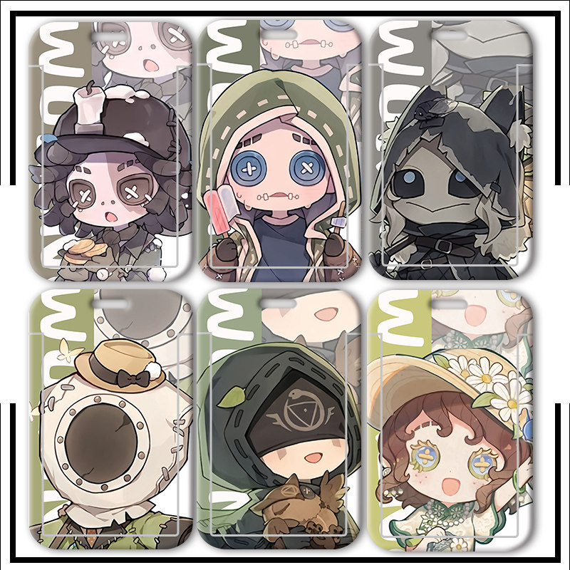 다섯 번째 성격 24 절기 정원사 야간 경비원 용병 탐사자 식사 카드 세트 학생 캠퍼스 카드 출입 카드 양면