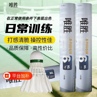 羽毛球羽毛正品不易室内室外比赛防风训练用球耐打专业鹅毛黑羽