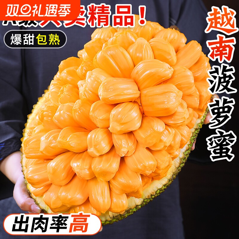 越南菠萝蜜新鲜当季水果热带水果孕妇一整个波罗蜜树上熟包邮果肉