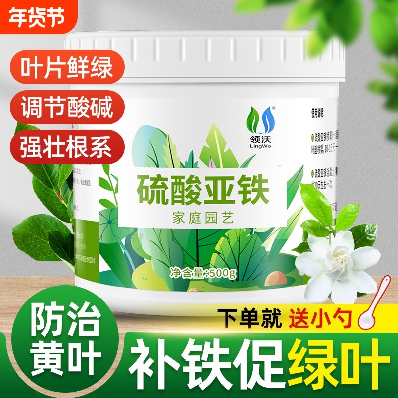硫酸亚铁花肥料水溶肥栀子花专用肥喜酸植物花卉铁肥家用盆栽通用,鲜花速递/花卉仿真/绿植园艺,家庭园艺肥料,淘宝优惠券,粉丝福利购,淘宝优惠卷