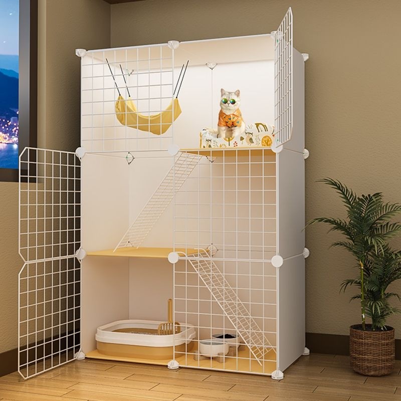 猫笼子家用室内猫砂盆猫爬架一体超大自由空间猫咪幼猫猫窝猫别墅