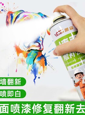 墙面自喷漆白色防水防霉墙面修补膏墙体修复膏家用腻子