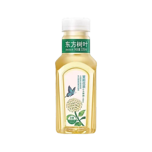 农夫山泉东方树叶乌龙茶茉莉花青柑普洱饮料335ml*12瓶无糖茶