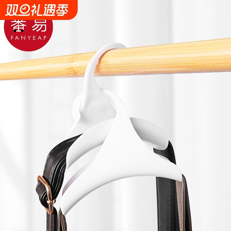 挂钩/包包AA1SQ0-粘钩包包挂包帽子丝巾领带门后收纳衣柜多功