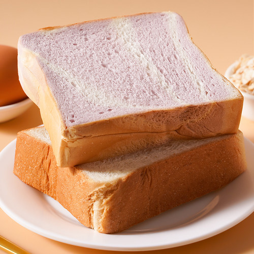 厚切吐司牛乳面包代餐健康切片点心充饥速食奶香浓郁好吃美味