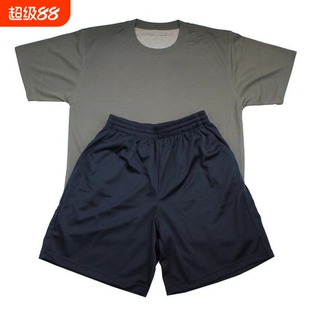 夏季体能训练服短袖套装透气速干作训服t恤男体能服上衣短裤