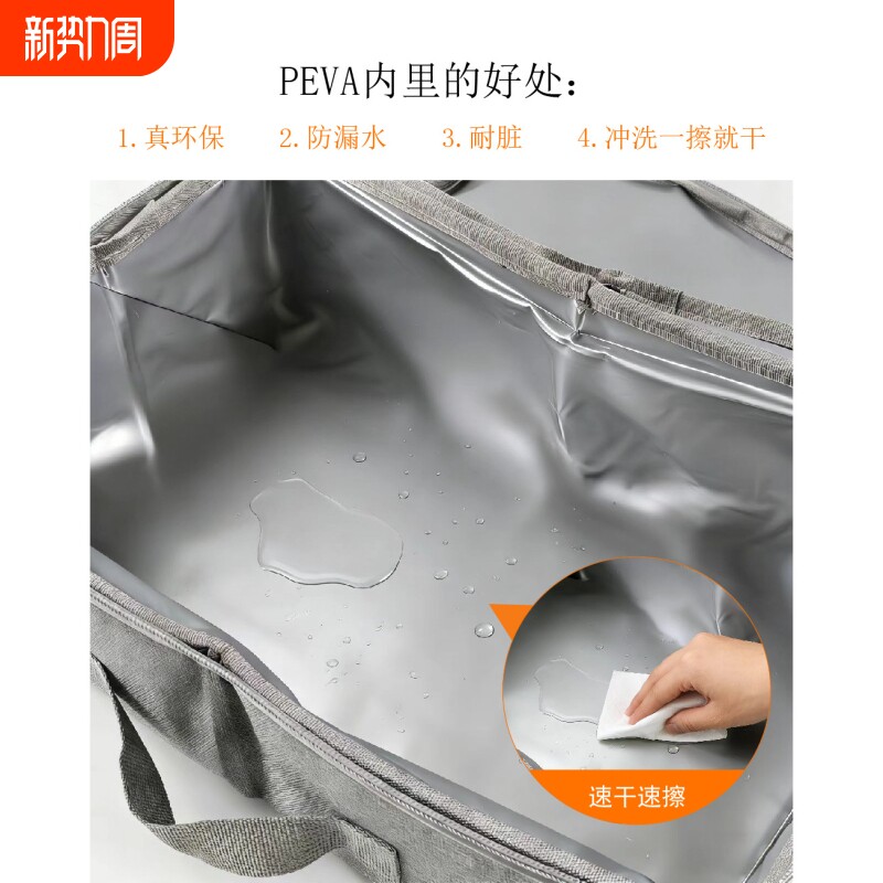 可折叠防水旅行猫砂盆便携户外车载猫咪移动厕所宠物包内猫屎盆