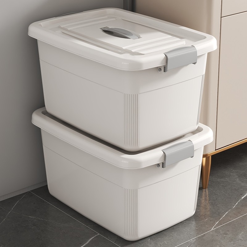 收纳箱收纳盒分类厨房杂物玩具储物箱超大塑料书本零食整理箱带盖