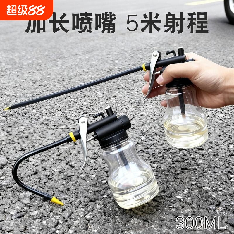机油壶手动工业用高压加长嘴图片