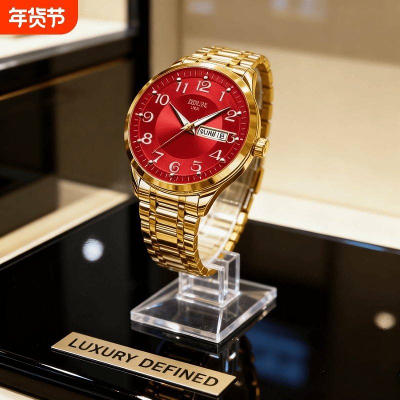 全自动名牌手表男士非机械表学生潮流镂空全自动十大防水男款正品