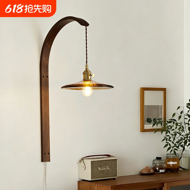 壁灯卧室床头灯具创意简约现代led客厅电视背景墙过道楼梯墙壁灯