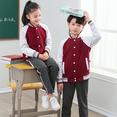 珠海香洲区小学生校服加绒冬装