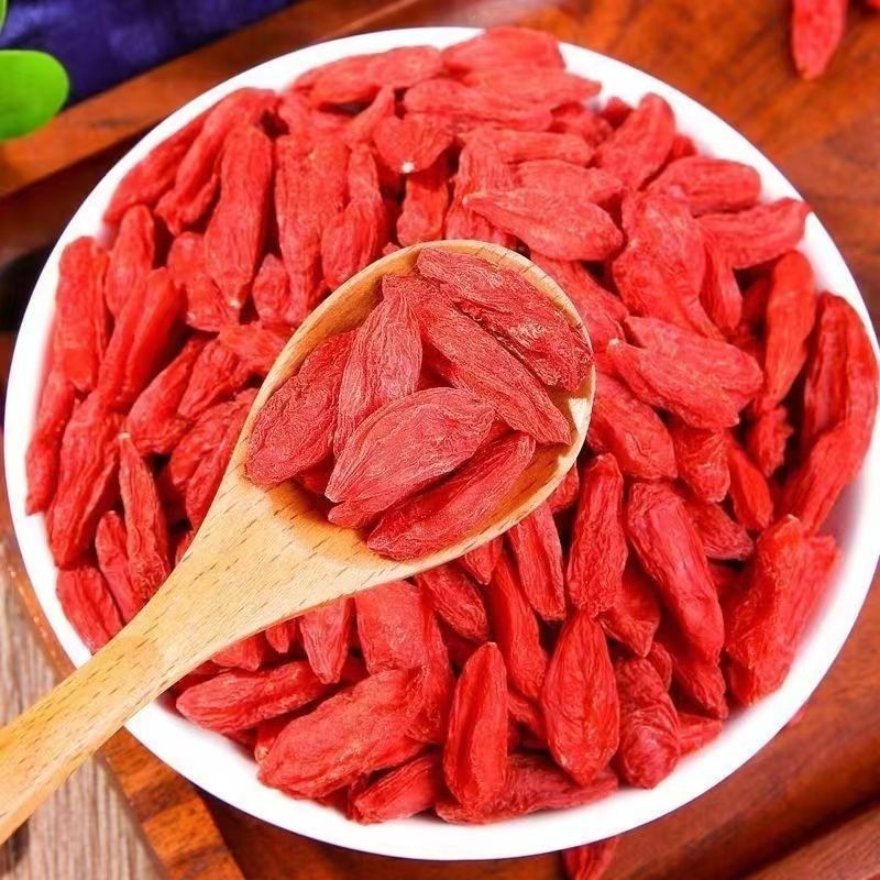 宁夏正宗枸杞特级大颗粒免洗罐装干头茬泡水无硫大粒特优级大果