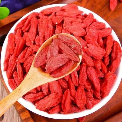 宁夏正宗枸杞特级大颗粒免洗罐装干头茬泡水无硫大粒特优级大果