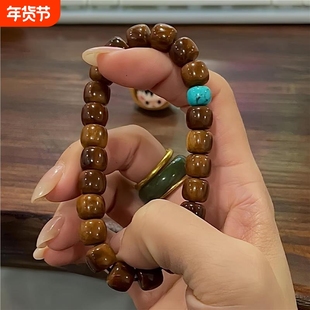 A+精品高抛库克手串圆珠光珠菩提单圈双圈念珠佛珠男文玩手链女