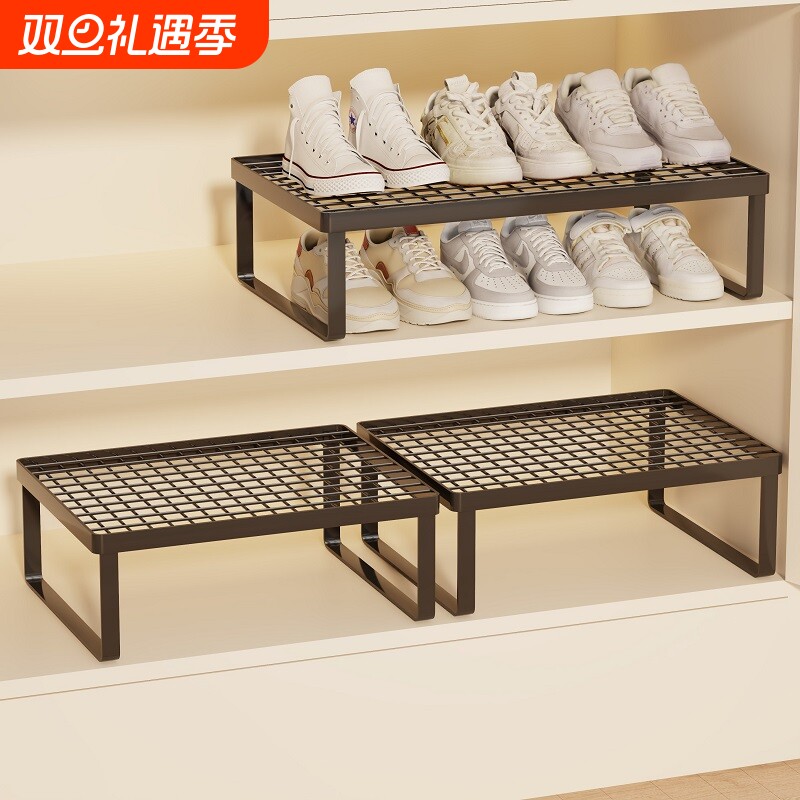 鞋架宿舍小型床下鞋柜多层床底鞋子收纳神器简易防尘架子分层寝室