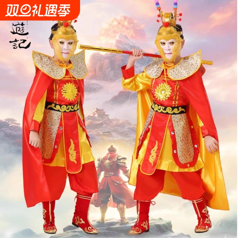西游记唐僧四人演出服孙悟空八戒