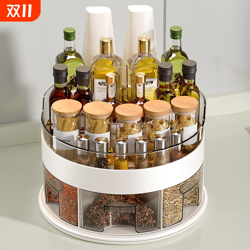 旋转调料置物架|超1000次加购