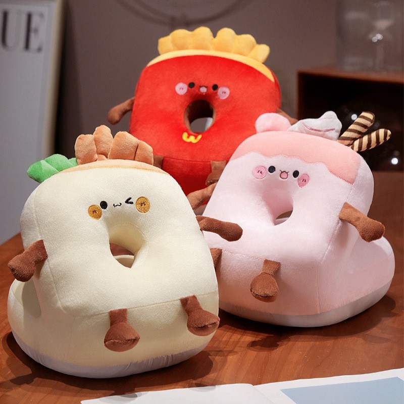 可爱冰丝午睡枕办公室学生午休趴睡枕儿童桌上午睡神器少女心抱枕