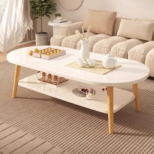 茶几桌子小户型茶桌极简客厅家用现代简约出租屋用沙发边几实木腿