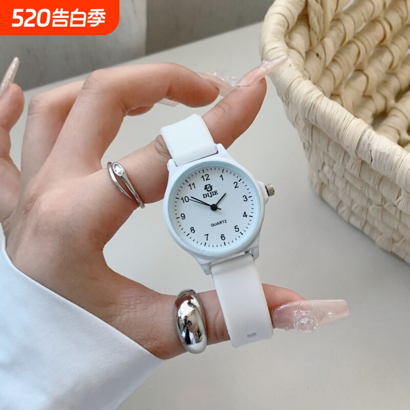 2025新款学生考试专用手表女款青少年初中高中生运动女孩石英普通
