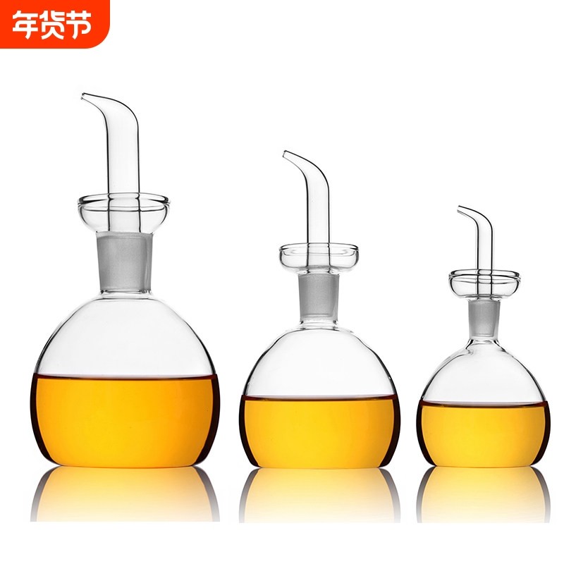 高档厨房油壶高硼硅玻璃带嘴调味瓶防漏油醋瓶香油家用西餐调料瓶,厨房/烹饪用具,油壶,淘宝优惠券,粉丝福利购,淘宝优惠卷