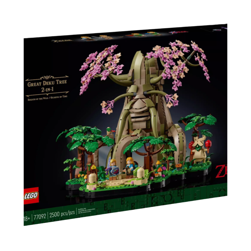 乐高塞尔达传说系列77092德库树2in1积木男孩女孩收藏礼物