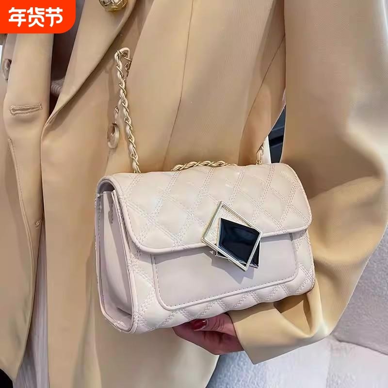 金玉鸟小众设计包包女2026新款时尚百搭链条包上班通勤单肩斜挎包,箱包皮具/热销女包/男包,通用款女包,淘宝优惠券,粉丝福利购,淘宝优惠卷