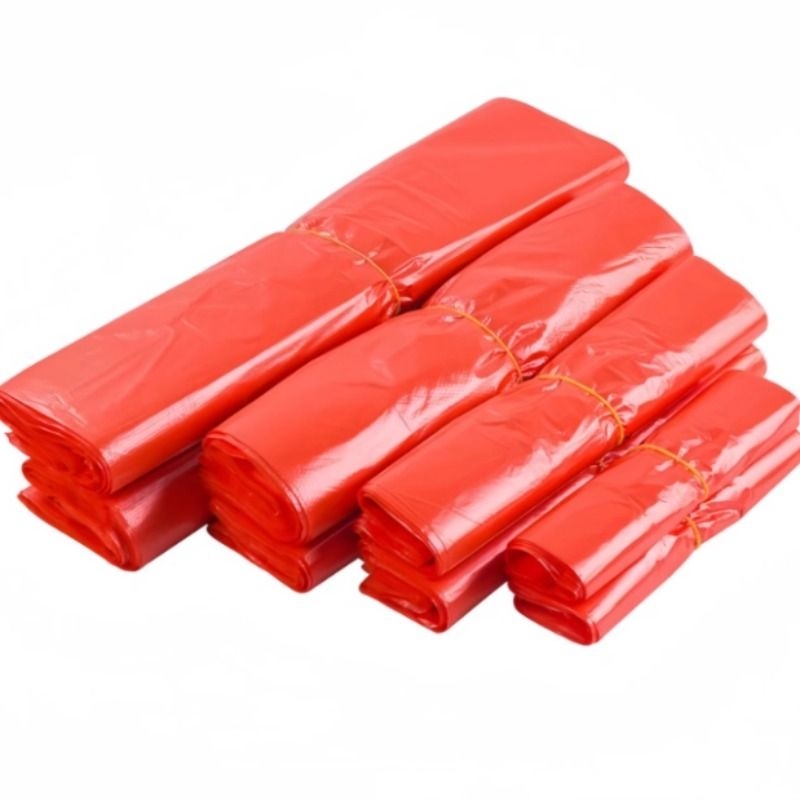 红色塑料袋加厚中号大号超大号搬家袋打包袋手提式袋子厨房家用