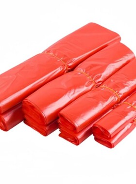 红色塑料袋加厚中号大号超大号搬家袋打包袋手提式袋子厨房家用
