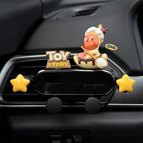 车载手机支架星星人2025新款导航专用女汽车上出风口手机支撑架