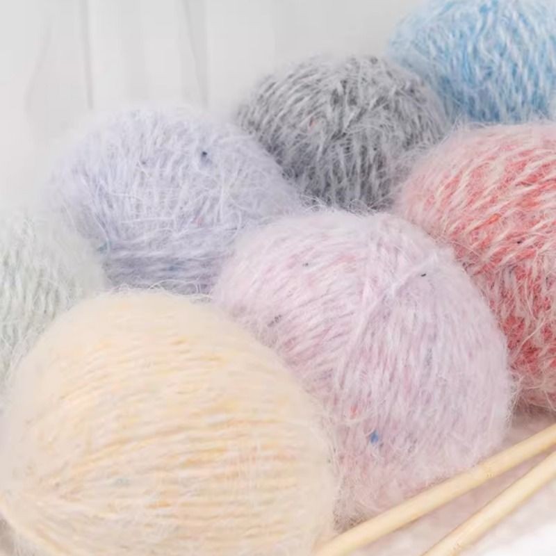 lifeyarn新品椰椰织围巾线粗毛线手工diy解闷棒针新手编织