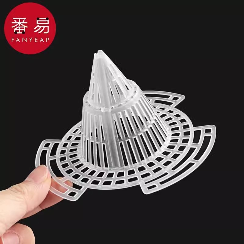 花盆垫片BC1sn0-花盆底孔网垫防漏土透气漏水垫底网塑料沥水锥