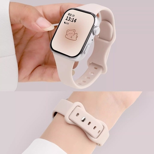 适用于华为fit4/3表带硅胶小蛮腰fit4pro高颜值百搭腕带watchfit3细款智能手表液态硅胶简约男女款ins替换带