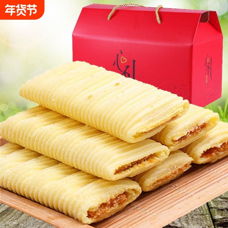 厦门特产蛋花酥芝麻花生酥糖夹心芝麻鸡蛋卷零食散装,零食/坚果/特产,蛋卷,淘宝优惠券,粉丝福利购,淘宝优惠卷