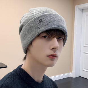 帽子男士冬季加绒加厚针织帽男款大头围男生保暖女秋冬款显脸小