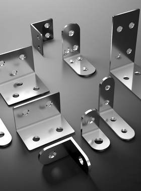 不锈钢角码90度直角固定器角铁l型三角铁支架层板托五金连接件片t