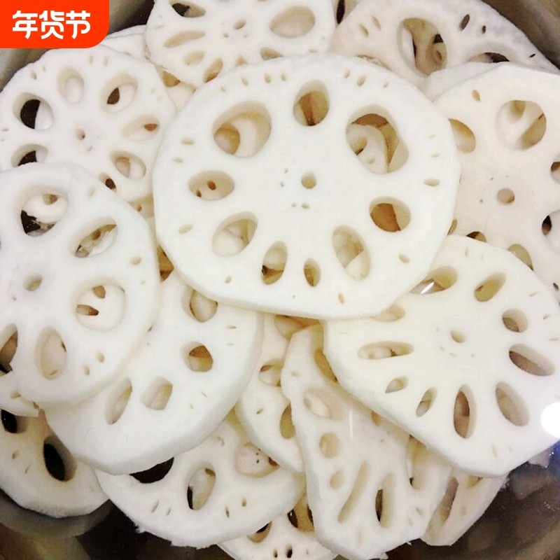 新鲜脆莲藕片商用袋装火锅凉拌冒菜食材洪湖清水鲜藕片蔬菜煲汤,水产肉类/新鲜蔬果/熟食,莲藕,淘宝优惠券,粉丝福利购,淘宝优惠卷